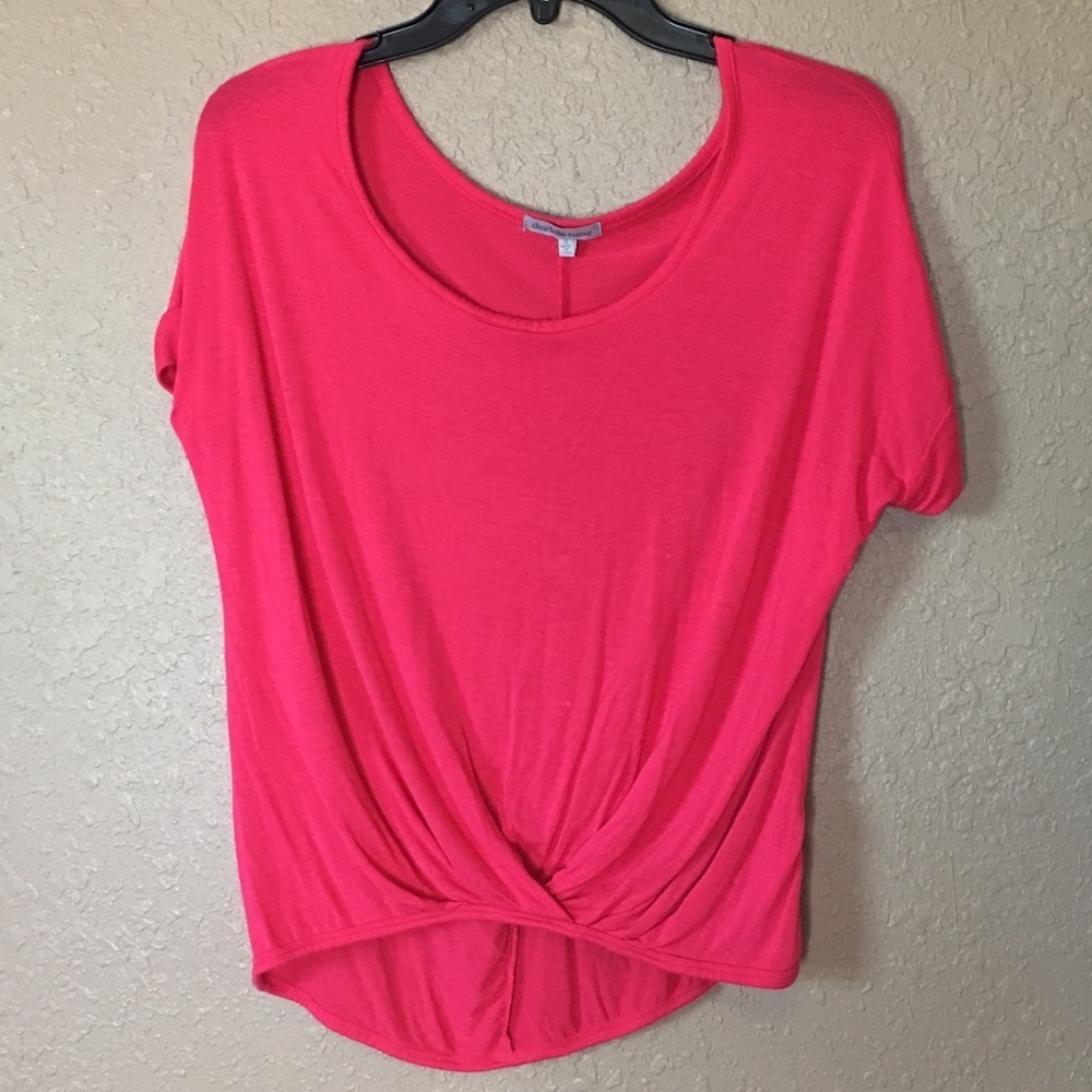 ⭐️‎ Charlotte Russe Pink Lightweight Oversized Women’s Shirt Size Small